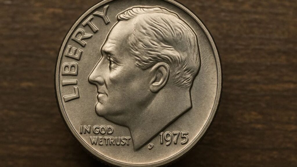 3. 1975 No-S Roosevelt Dime – Worth $2 Million+